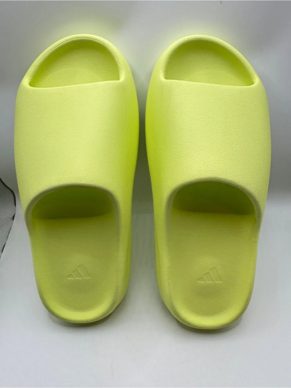 Adidas Yeezy Neon Yellow Foam Slide Sandals